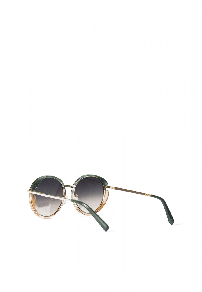 Knop eskortere Ringlet Re:Designed by Dixie Avaset solbriller, Svart - Saffiano